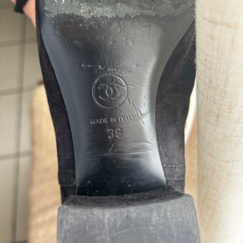 CHANEL suede boot KC35042 - Picture 6 of 6